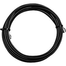Bosch CXU-100 50 Ohm Low Loss Semi-Flexible Coaxial Cable, TNC M Connector, 100ft