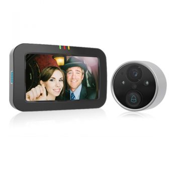 iSmart D100 1 Megapixel Network IR Indoor Doorbell Peephole Wireless Camera
