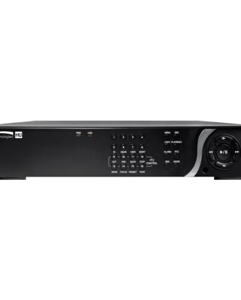 Speco D16HU2TB 16 Channel 4K IP, HD-TVI Hybrid Video Recorder, 2TB