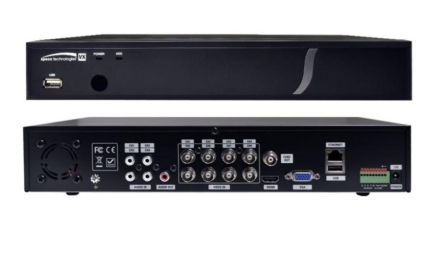 Speco D16VX2TB 16 Channel HD-TVI Digital Video Recorder, 2TB