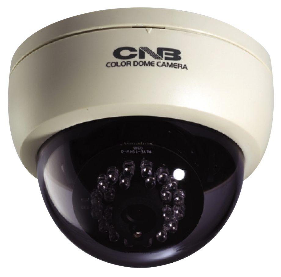 CNB D2310NIR 550 TVL Analog IR Dome Camera, 3.8mm Lens