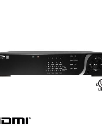 Speco D8HS9TB Hybrid Digital Video Recorder with up to 8 Analog and 8 IP Channels and Real-Time Recording, 9TB