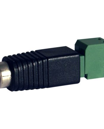 Speco DCPLGBLOKM DC Plug to Terminal Block, Male, Pack of 10