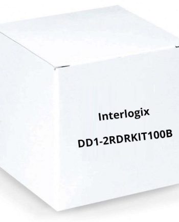 GE Security Interlogix DD1-2RDRKIT100B DirecDoor 2 Reader Kit Includes (1) DirecDoor, (2) T100 Readers Black Mini Mullion Mount