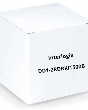 GE Security Interlogix DD1-2RDRKIT500B DirecDoor 2 Reader Kit Includes (1) DirecDoor, (2) T500SW Readers Black Mullion Mount, (2) Back Plates Black for Single Width