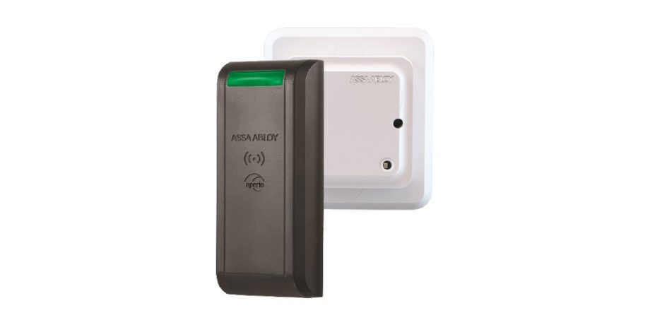 Aperio DEMO-R100-IPS-B HID Prox Wireless Card Reader, Black