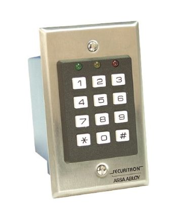 Securitron DK-16P Keypad, Indoor, Single Gang