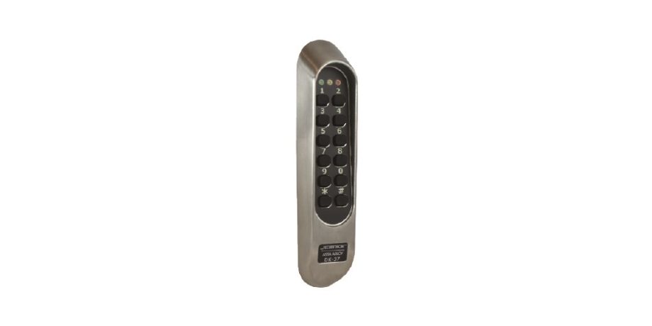 Securitron DK-37WBK Keypad only Wiegand Mode, Narrow Stile, Black