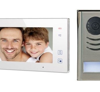 NY Wholesale Intercom DK1722S Two Apartment Kit with Two 7″ Monitor Saver Kit