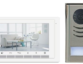 NY Wholesale Intercom DK1731S Three Apartment Kit with Three 7″ Monitor Saver Kit