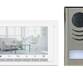 NY Wholesale Intercom DK1761S Six Apartment Kit with Six 7″ Monitor Saver Kit