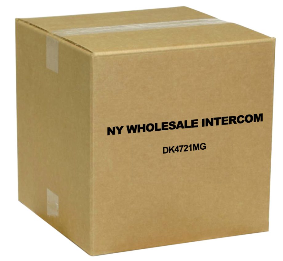 NY Wholesale Intercom DK4721MG One Apartment Kit with Two 7″ Memory Monitor