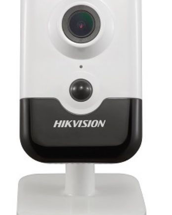 Hikvision DS-2CD2425FWD-IW-2-8MM 2 Megapixel Day/Night Wi-Fi IR Fixed Cube Network Camera, 2.8mm Lens, PoE/12VDC