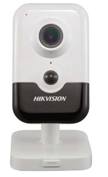Hikvision DS-2CD2425FWD-IW-2-8MM 2 Megapixel Day/Night Wi-Fi IR Fixed Cube Network Camera, 2.8mm Lens, PoE/12VDC