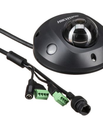Hikvision DS-2CD2543G0-ISB-2-8mm 4 Megapixel Outdoor Network IR Mini Dome Camera, 2.8mm Lens, Black Housing