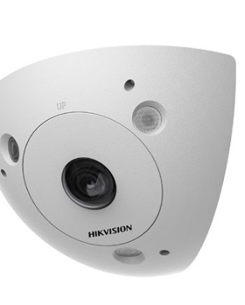 Hikvision DS-2CD6W32FWD-IVSD 3 Megapixel Network Indoor/Outdoor IR Corner Camera, 2mm Lens