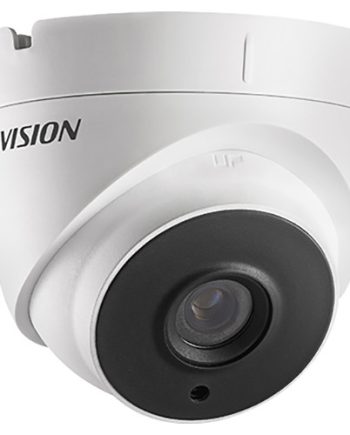 Hikvision DS-2CE56H0T-IT1F-3-6mm 5 Megapixel Outdoor IR HD-TVI/AHD/HD-CVI/CVBS Turret Dome Camera, 3.6mm