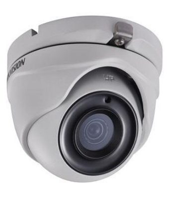 Hikvision DS-2CE56H5T-ITME 6MM 5 Megapixel HD-AHD/TVI Outdoor Day/Night Analog IR Dome Camera, 6mm Lens