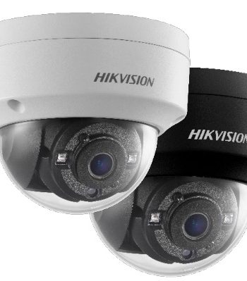 Hikvision DS-2CE57D3T-VPITFB-2-8mm 1080p HD-TVI/AHD/CVI/Analog Outdoor Dome Camera, 2.8mm Lens, Black