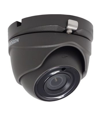 Hikvision DS-2CE76D3T-ITMFB-2-8mm 1080p Outdoor Analog IR Turret Camera, 2.8mm Lens, Black