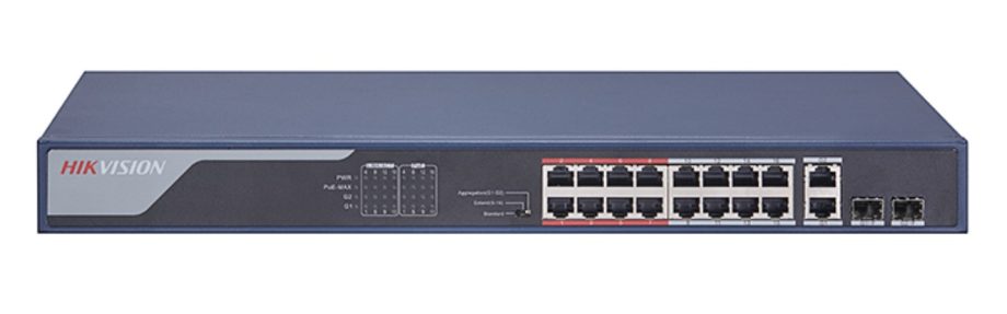 Hikvision DS-3E0318P-E2 18 Port Unmanaged Ethernet PoE Switch