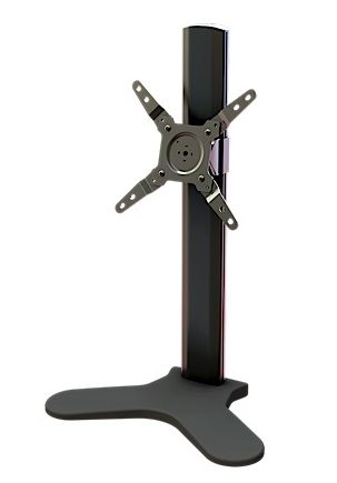 Crimson DS134 Single Desktop Stand for 13 to 34″ Monitors, Black