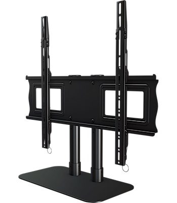 Crimson DS65 Single Desktop Stand for 32″ to 65″ Screens, Black