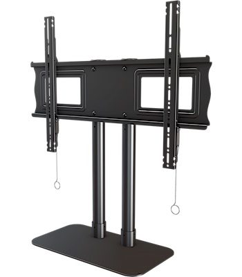 Crimson DS84 Single Monitor Desktop Stand for Extra Large Displays, Black