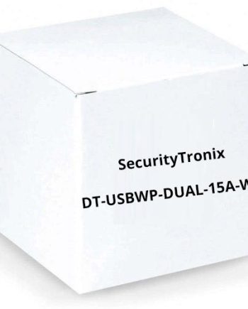 SecurityTronix DT-USBWP-DUAL-15A-WH USB Charging Wall Plate