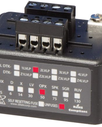 Ditek DTK-2LVLPOPX Voice, Data and Signaling Circuit Surge Protection