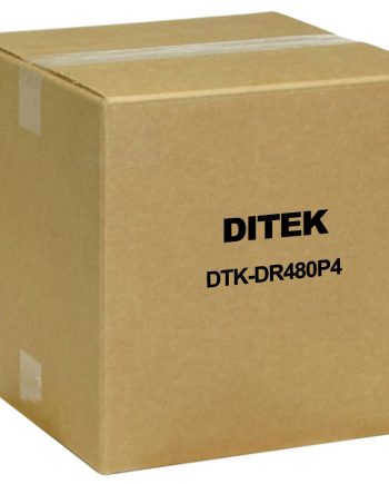 Ditek DTK-DR480P4 Surge Protection 277/480VAC 3 Phase WYE, 4 Wire(+G), DIN Rail SPD Type 1CA, UL1449