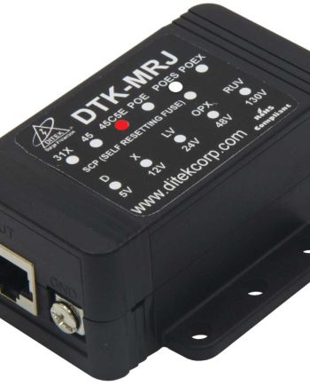 Ditek DTK-MRJETHS Shielded Gigabit Ethernet Surge Protection