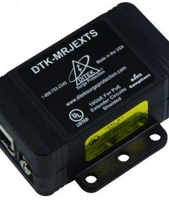 Ditek DTK-MRJEXTS Single Channel 10GbE PoE Extender Protector– Shielded RJ45 Connection