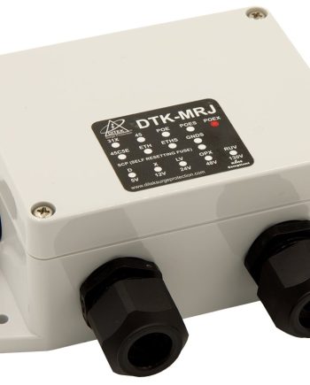 Ditek DTK-MRJPOEX Shielded Gigabit Power Over Ethernet Surge Protection for Outdoor Applications