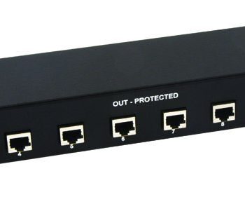 Ditek DTK-RM12POES Rack Mount Shielded Gigabit Ethernet Surge Protection