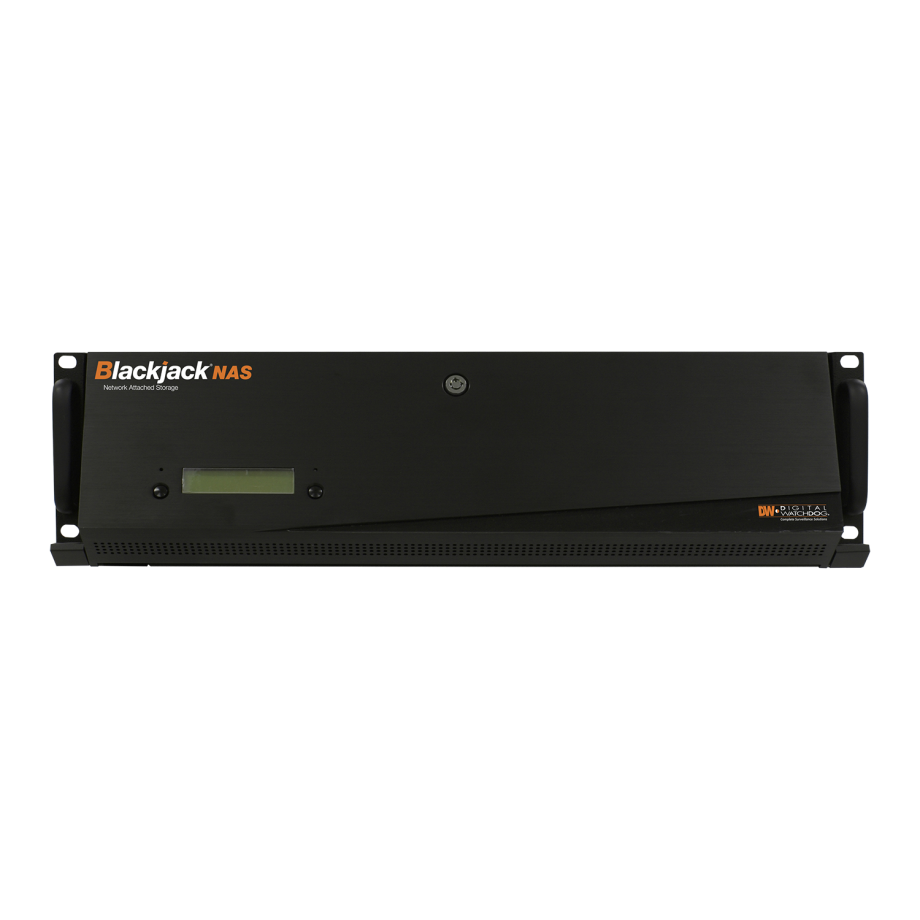 Digital Watchdog DW-BJ16NAS80TR 3U 16 Bay Chassis Storage for Blackjack Servers, 70TB