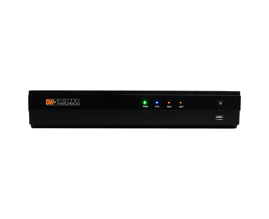 Digital Watchdog DW-VP122T8P 12-Channel VMAX IP Plus NVR, 8-Ports, 2TB
