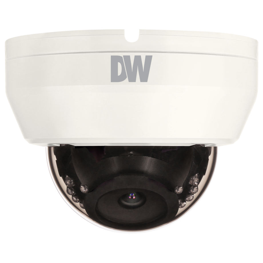 Digital Watchdog DWC-D3263WTIR 1080p HD-AHD/TVI/CVI Analog Indoor Dome Camera, 2.8-12mm Lens