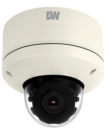 Digital DWC-MV44WA Watchdog 4 Megapixel Snapit Indoor/Outdoor Dome Network IP Camera, 2.8-12mm Lens, White