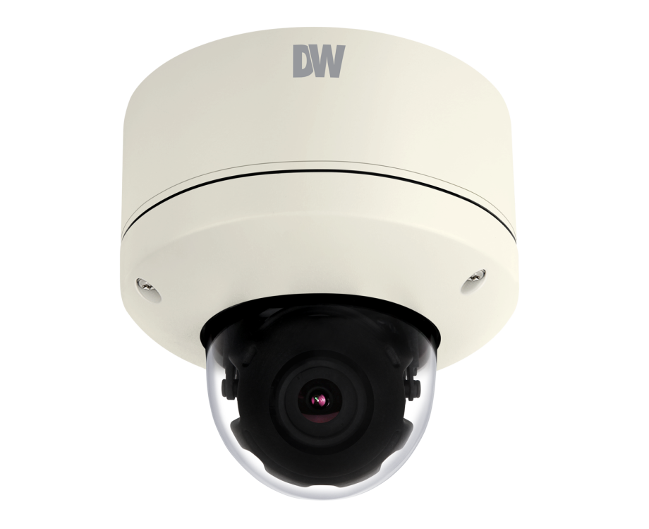 Digital DWC-MV44WA Watchdog 4 Megapixel Snapit Indoor/Outdoor Dome Network IP Camera, 2.8-12mm Lens, White