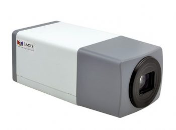 ACTi E215 3 Megapixel Day/Night Indoor/Outdoor Box Camera, 4.9-49mm Lens