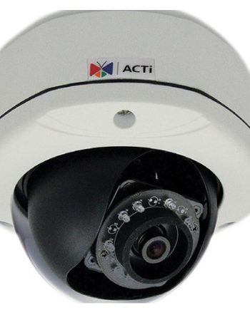 ACTi E74A 3 Megapixel IR Outdoor Day/Night Dome Camera, 2.93mm Lens