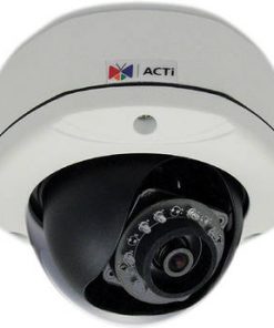 ACTi E76 2 Megapixel IR Outdoor Day/Night Dome Camera, 3.6mm Lens