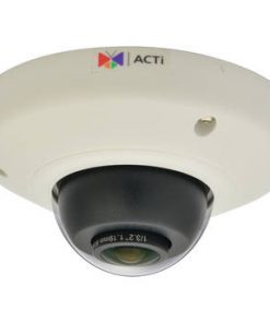 ACTi E98 10 Megapixel Indoor Mini Fisheye Dome Camera, 1.37mm Lens