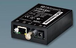 Altronix EBRIDGE1CT EoC Single Port Transceiver, 25Mbps, 12/24VDC or 16/24VAC, Requires Compatible Receiver