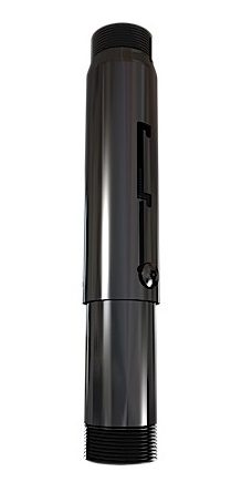 Crimson EA01218 12″-18″ Adjustable Length Extension Column, Black