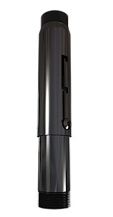 Crimson EA0611 6″-11″ Adjustable Length Extension Column, Black