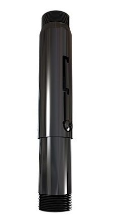 Crimson EA1012 10′-12′ Adjustable Length Extension Column, Black