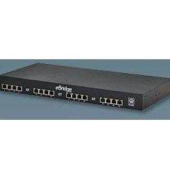Altronix EBRIDGE1600PCRM EoC 16 Port Receiver, 100Mbps Per Port, Requires 1U Compatible Transceiver