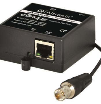 Altronix eBridge1ST EoC Single Port Small Transceiver, 25Mbps, Requires Compatible Receiver